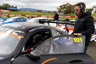 #101 - Volante Rosso Motorsport - Ross Poulakis - Sam Brabham - Mercedes-AMG GT3 l &copy; Speed Shots Photography l Nathan Wong | GT World Challenge Australia