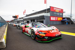 #1 - Arise Racing GT - Liam Talbot - Chaz Mostert - Ferrari 296 GT3 l &copy; Jack Martin Photography | GT World Challenge Australia