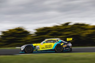 55 - Geyer Valmont Racing/Tigani Motorsport - George King - Sergio Pires - Mercedes-AMG GT3 EVO l © Race Project l Daniel Kalisz | GT World Challenge Australia