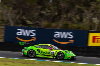 911 - EMA Motorsport - Alex Franes - Dorian Boccolacci - Porsche 992 GT3R l © Race Project l Daniel Kalisz | GT World Challenge Australia