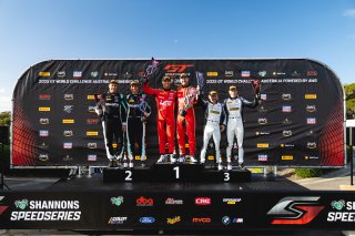 Jayden Ojeda - Paul Lucchitti - Jaxon Evans - Elliott Schutte - Brendon Leitch - Tim Miles © Race Project l Daniel Kalisz | GT World Challenge Australia