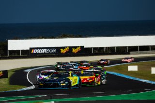 55 - Geyer Valmont Racing/Tigani Motorsport - George King - Sergio Pires - Mercedes-AMG GT3 EVO l © Race Project l Daniel Kalisz | GT World Challenge Australia
