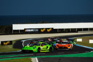 911 - EMA Motorsport - Dorian Boccolacci - Shane Smollen - Porsche 992 GT3R l © Race Project l Daniel Kalisz | GT World Challenge Australia