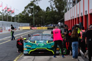 #1 - Volante Rosso Motorsport - Declan Fraser - Liam Talbot - Aston Martin Vantage AMR GT3 l &copy; Race Project l Daniel Kalisz | GT World Challenge Australia