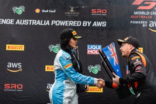 Race 1 Podium - GT World Challenge Australia powered by AWS | &copy; Race Project | Daniel Kalisz | Daniel Kalisz