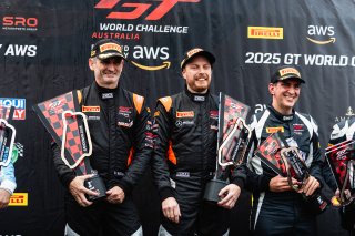 Race 1 Podium - GT World Challenge Australia powered by AWS | &copy; Race Project | Daniel Kalisz | Daniel Kalisz