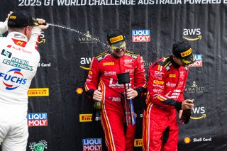 Race 1 Podium - GT World Challenge Australia powered by AWS | &copy; Race Project | Daniel Kalisz | Daniel Kalisz