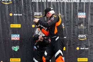 Race 1 Podium - GT World Challenge Australia powered by AWS | &copy; Race Project | Daniel Kalisz | Daniel Kalisz