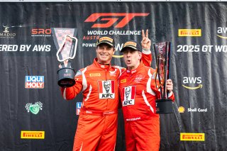 Race 2 Podium - GT World Challenge Australia powered by AWS | &copy; Race Project | Daniel Kalisz | Daniel Kalisz