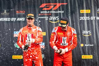Race 1 Podium - GT World Challenge Australia powered by AWS | &copy; Race Project | Daniel Kalisz | Daniel Kalisz