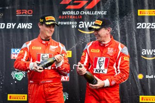 Race 2 Podium - GT World Challenge Australia powered by AWS | &copy; Race Project | Daniel Kalisz | Daniel Kalisz