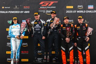 GT World Challenge Australia - Race 1 Podium | © Race Project | Daniel Kalisz  | Daniel Kalisz