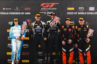 GT World Challenge Australia - Race 1 Podium | © Race Project | Daniel Kalisz  | Daniel Kalisz