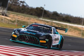 #66 – Realta/Tigani Motorsport – Jayden Ojeda / Paul Lucchitti – Mercedes-AMG GT3 EVO | © Race Project | Daniel Kalisz  | Daniel Kalisz