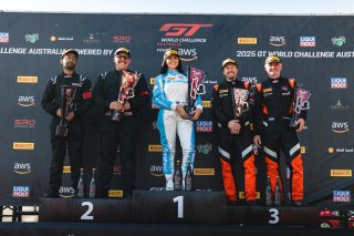 GT World Challenge Australia - Race 2 Podium | © Race Project | Daniel Kalisz | Daniel Kalisz