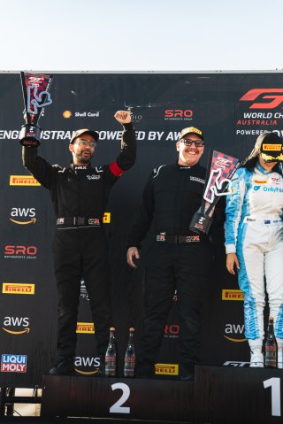 GT World Challenge Australia - Race 2 Podium | © Race Project | Daniel Kalisz | Daniel Kalisz