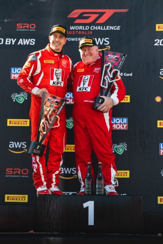 GT World Challenge Australia - Race 2 Podium | © Race Project | Daniel Kalisz | Daniel Kalisz