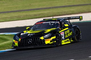 44 - Geyer Valmont Racing by Tigani Motorsport - Brendon Leitch - Sergio Pires - Mercedes-AMG GT3 EVO | Jack Martin Photography