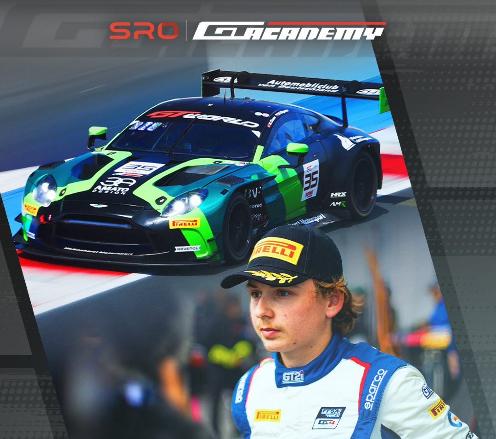 SRO GT Academy winner Gaspard Simon joins GT World with Walkenhorst Motorsport