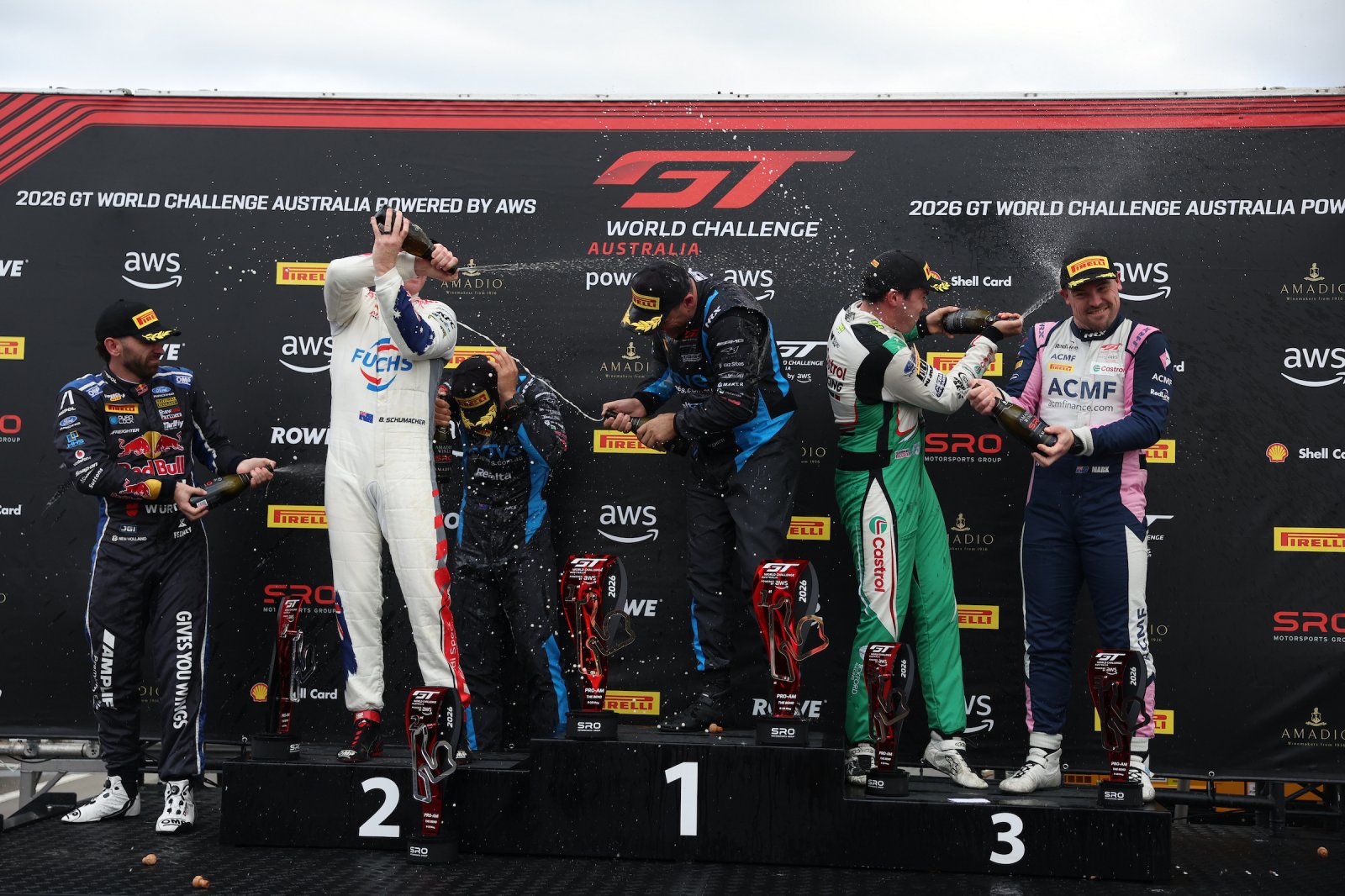 Ojeda and Luchitti take their second GT World Challenge Australia win in 2026