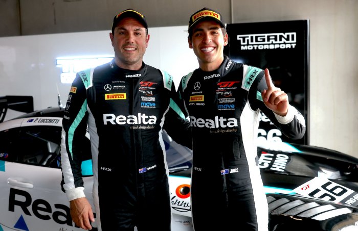 Jayden Ojeda and Liam Talbot top GT World Challenge Australia powered by AWS qualifying sessions 