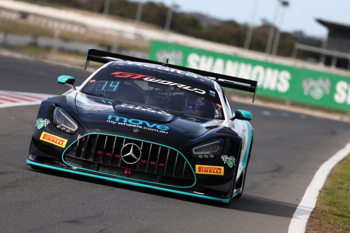 Jayden Ojeda and Paul Lucchitti fastest in GT Festival The Bend opening Practice 