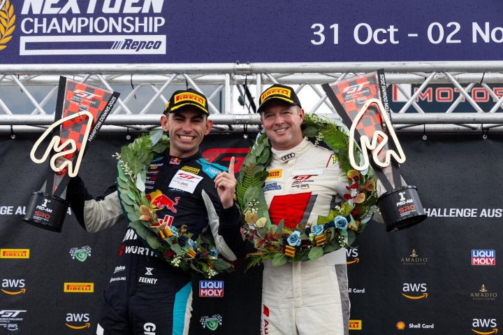 Feeney and Schumacher claim GT World Challenge Australia crown after post-race heartache to Arise Racing GT