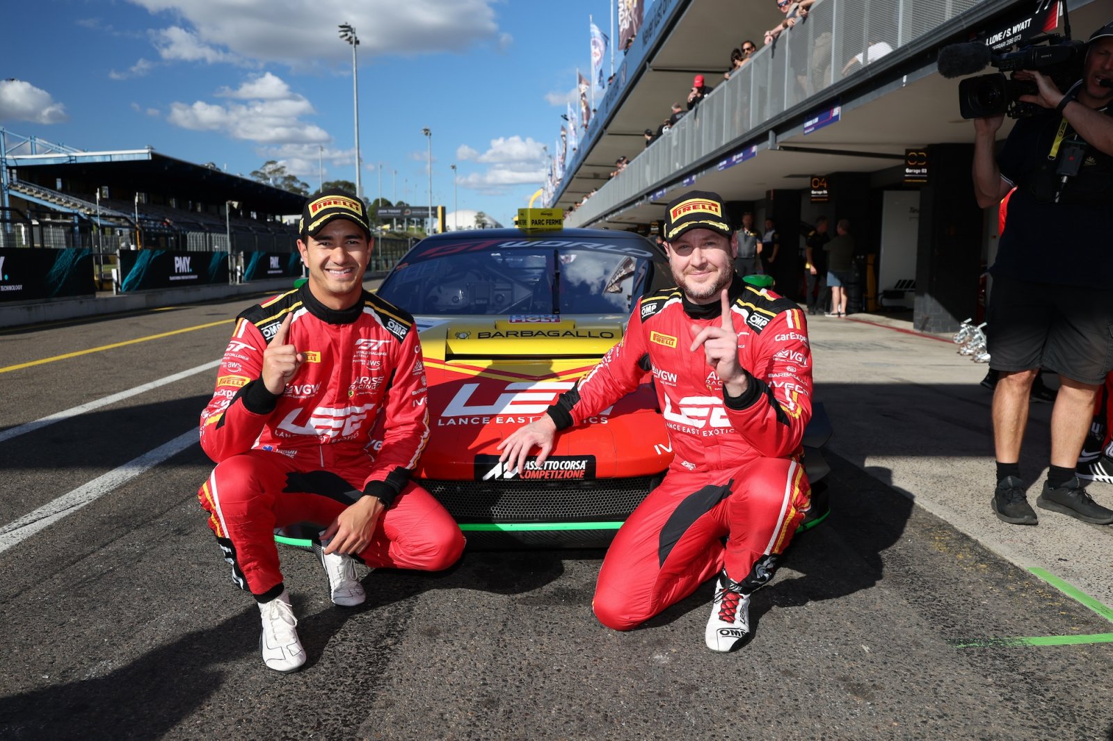 Arise Racing GT score double Pole Position in busy Saturday Qualifying