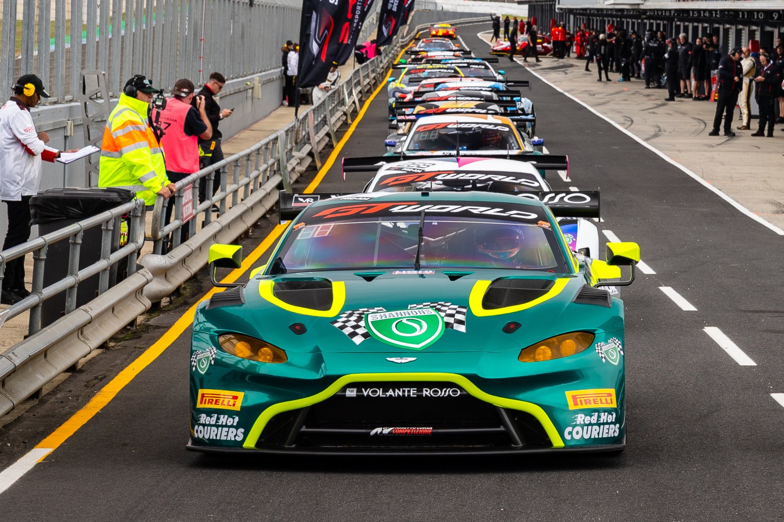 Liam Talbot confident of finding more speed in Volante Rosso Aston Martin