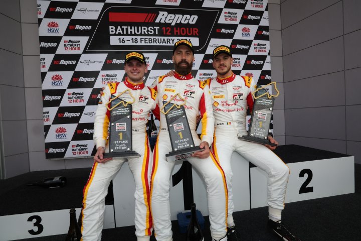 Class winners celebrated at Repco Bathurst 12 Hour